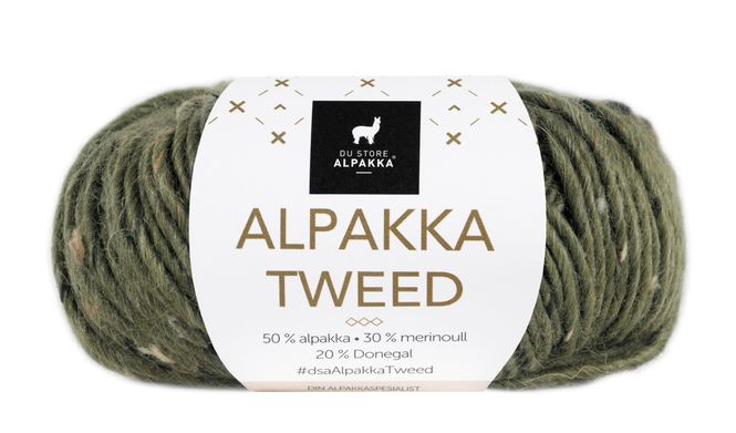 Hovedbilde 110 Alpakka Tweed Oliven